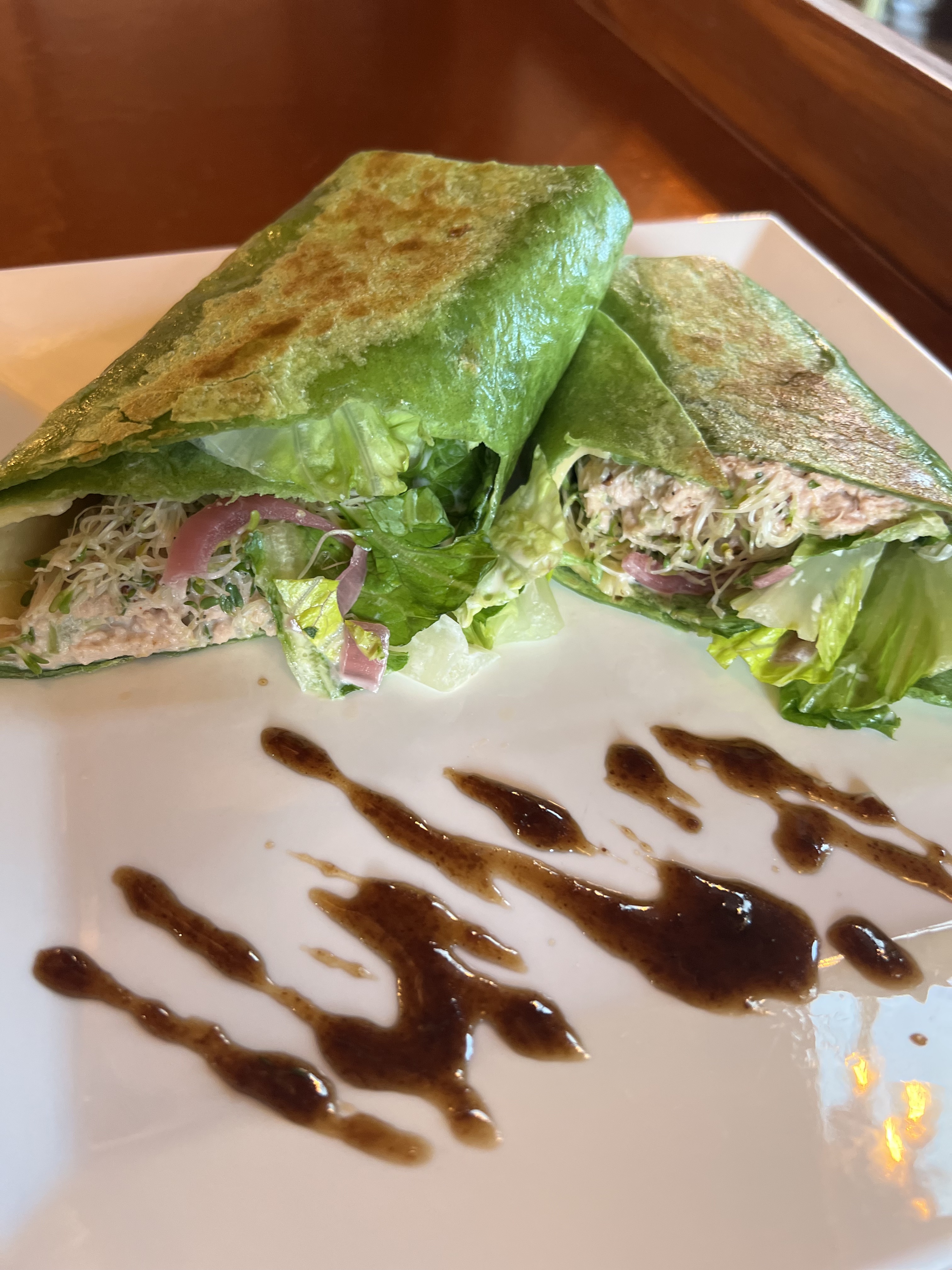 Tuna Salad Wrap.