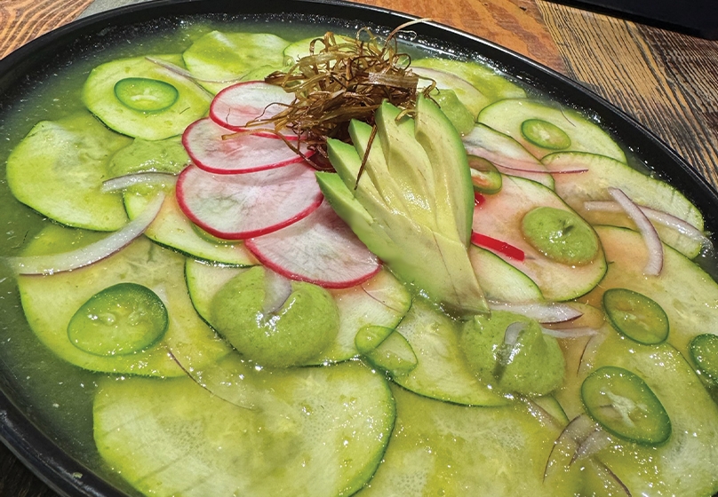 Aguachile Vegano.