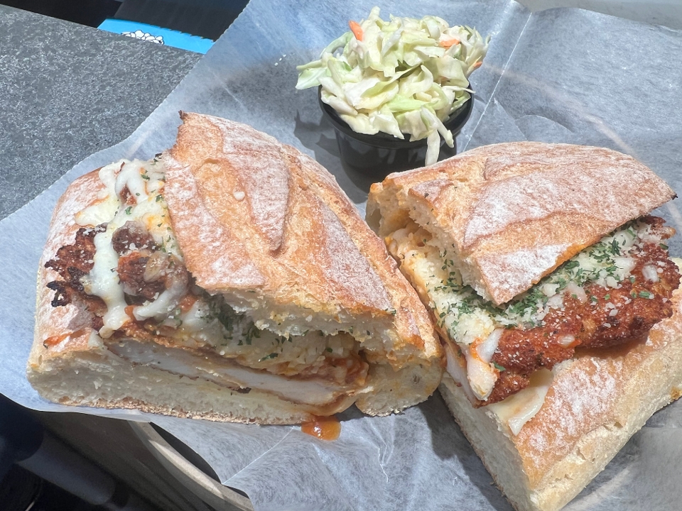 Chicken Parm Sub.