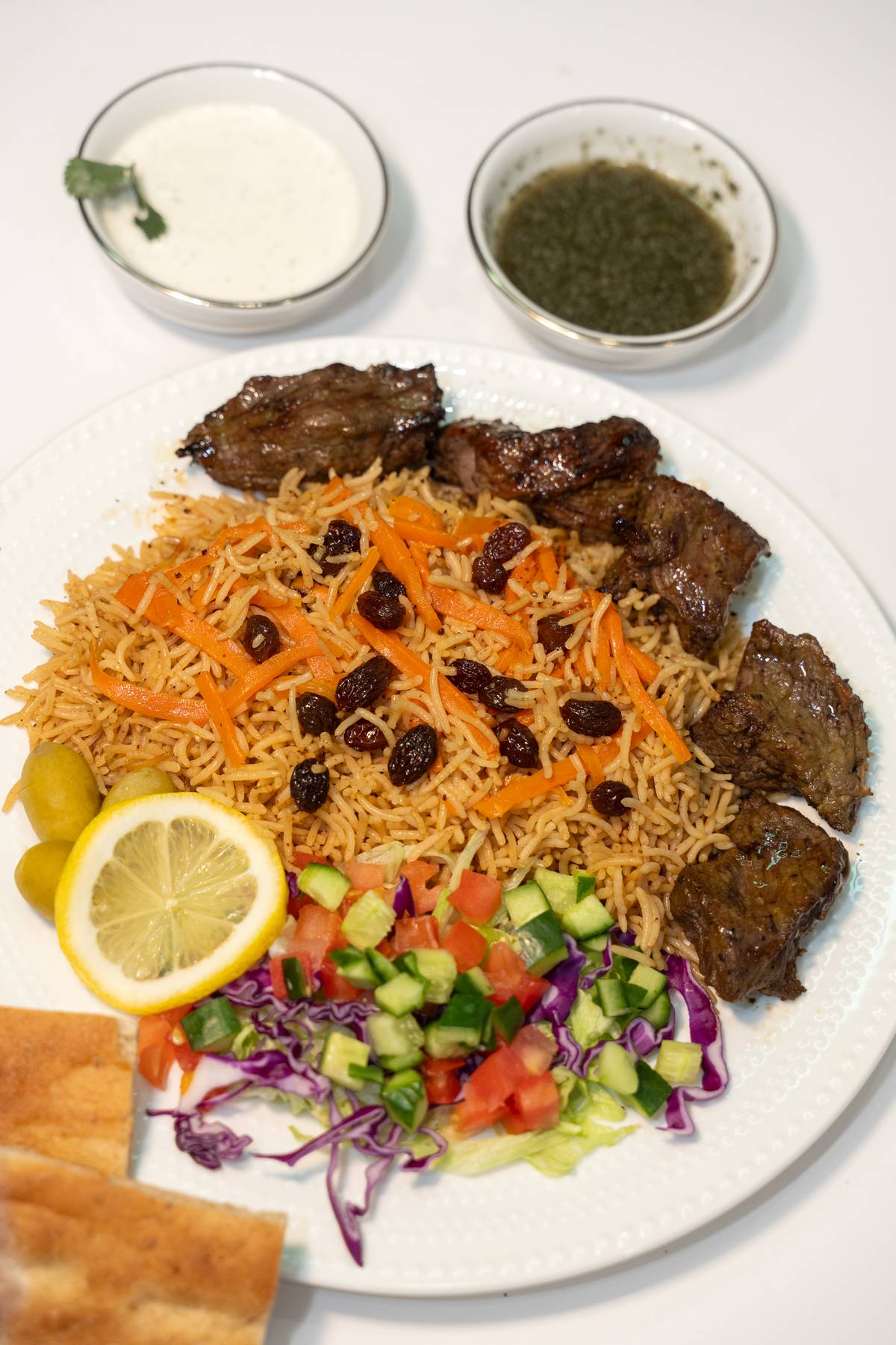 Beef Kabob.