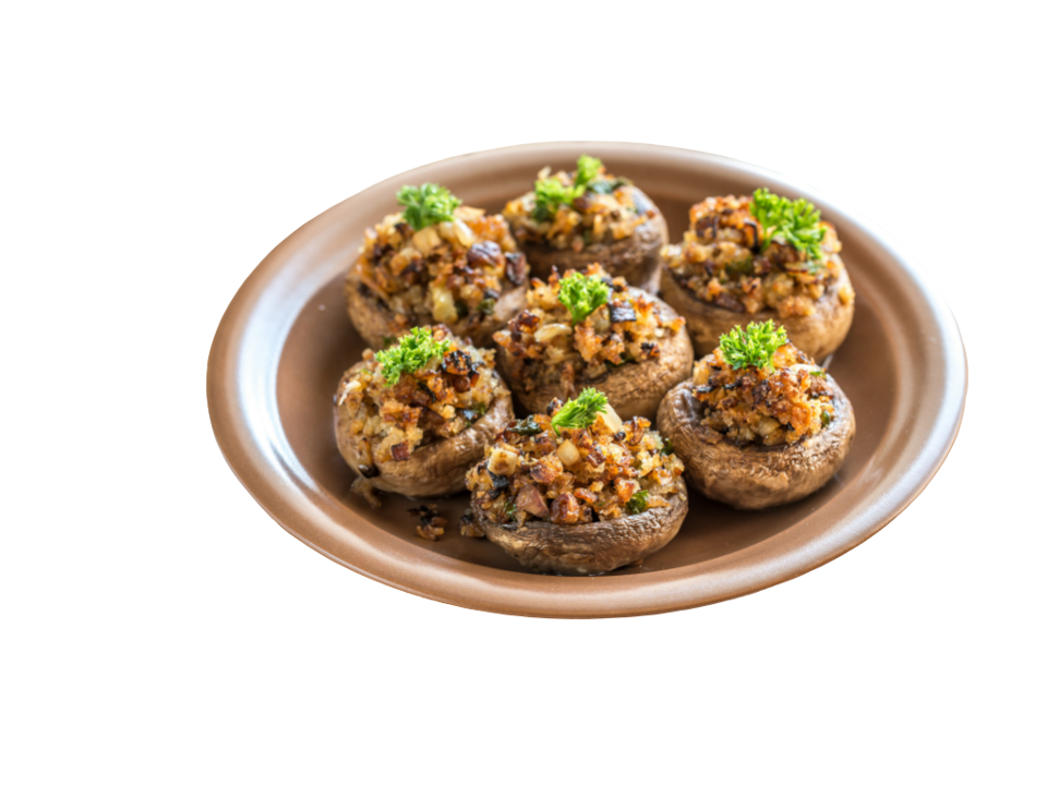 Stuffed Mushrooms.