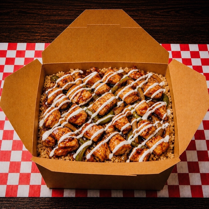 BBQ Chicken Rice Bowl.