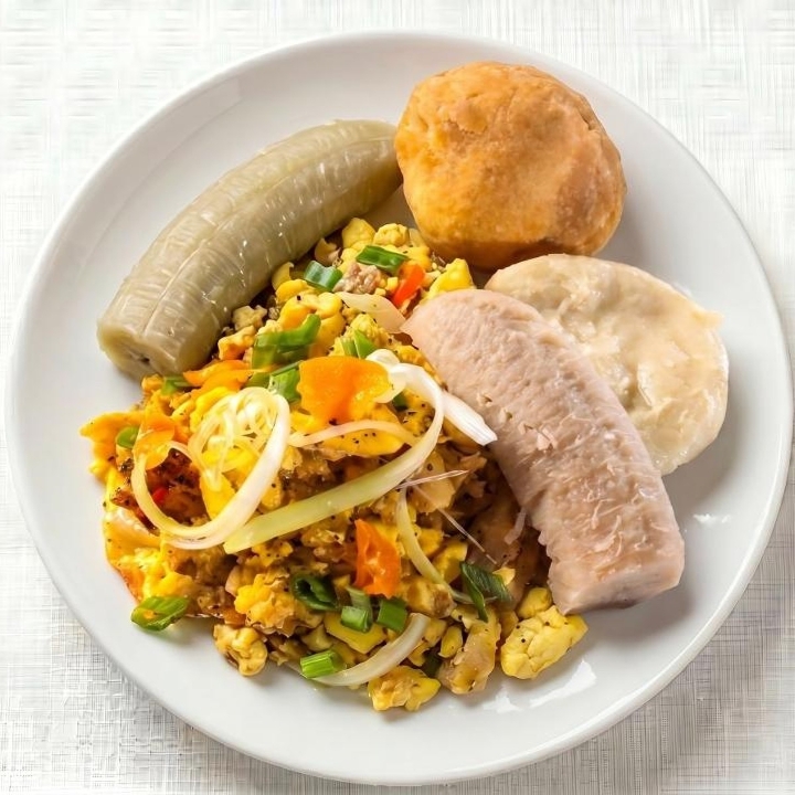 C Ackee & Saltfish.