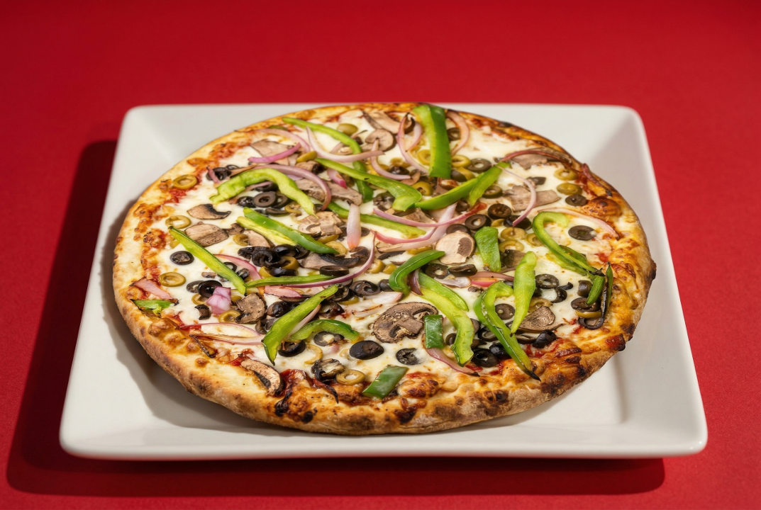 Large Veggie Pizza.