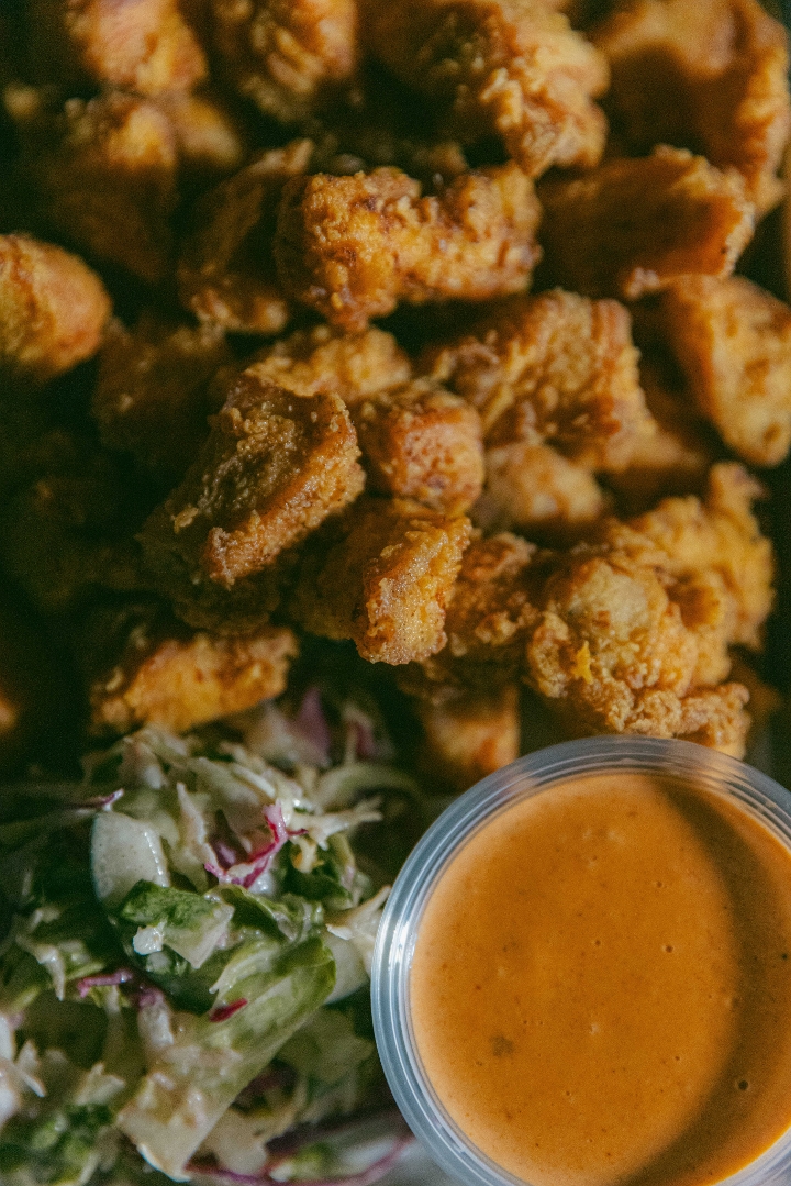 POPCORN CHICKEN.