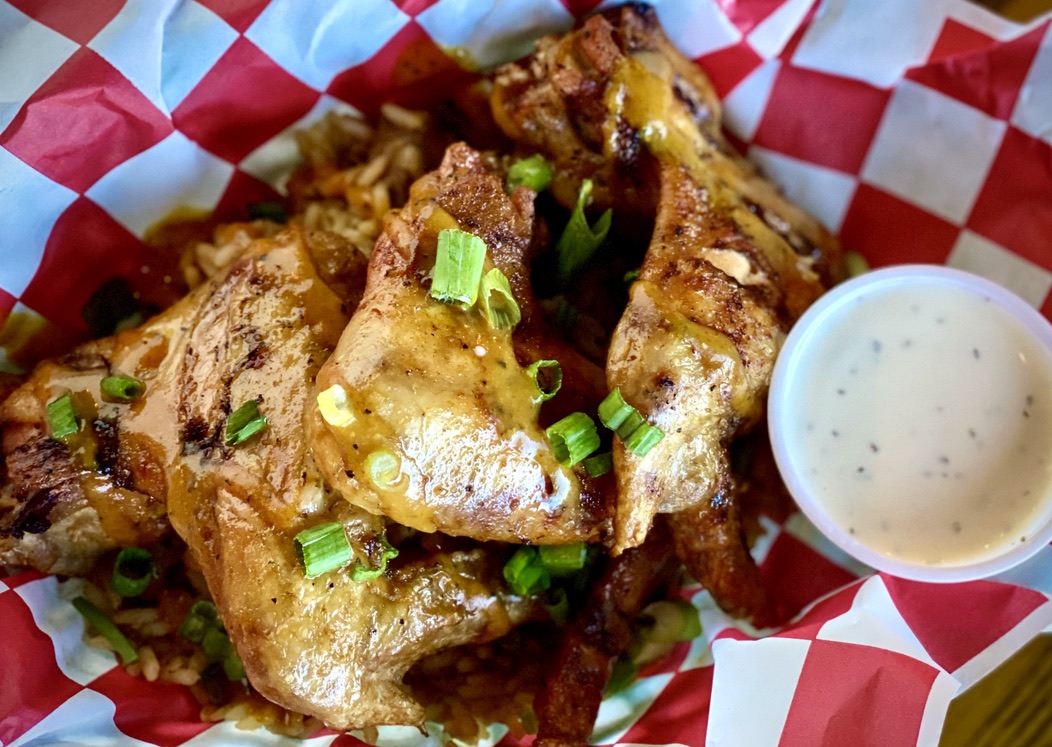 Pork Rib Basket.