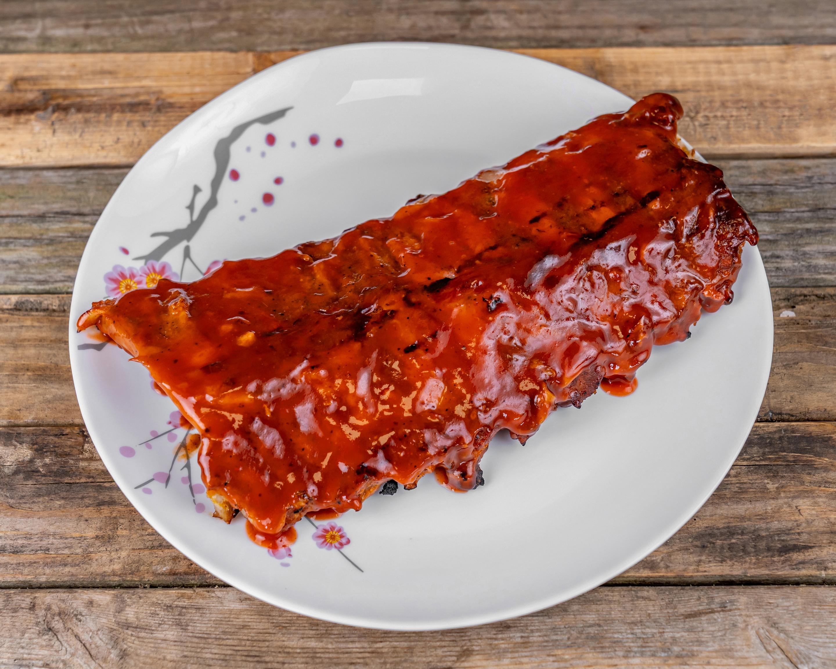 1/2 Rack Pork BBQ Ribs.