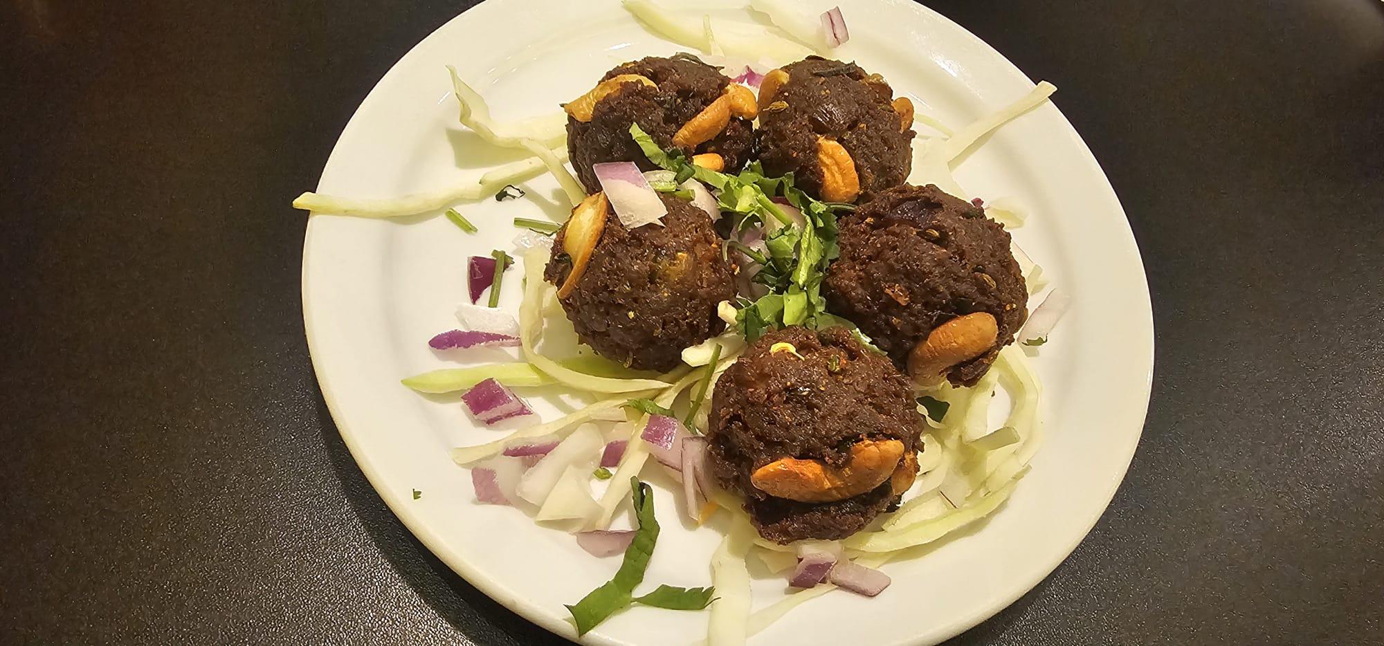 Goat Kheema Balls.