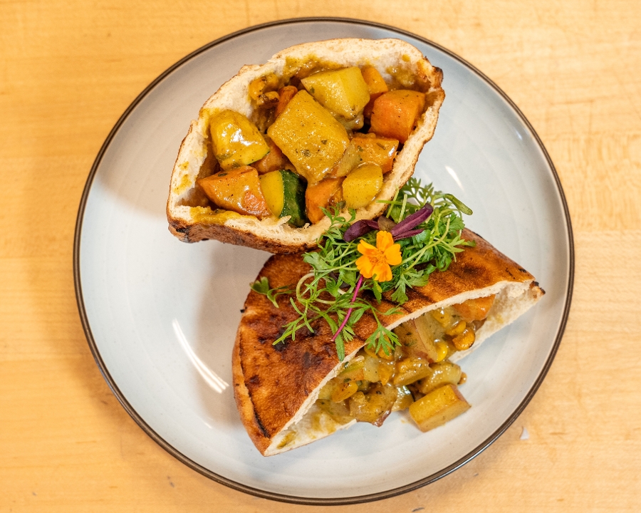 Vegan Roti.