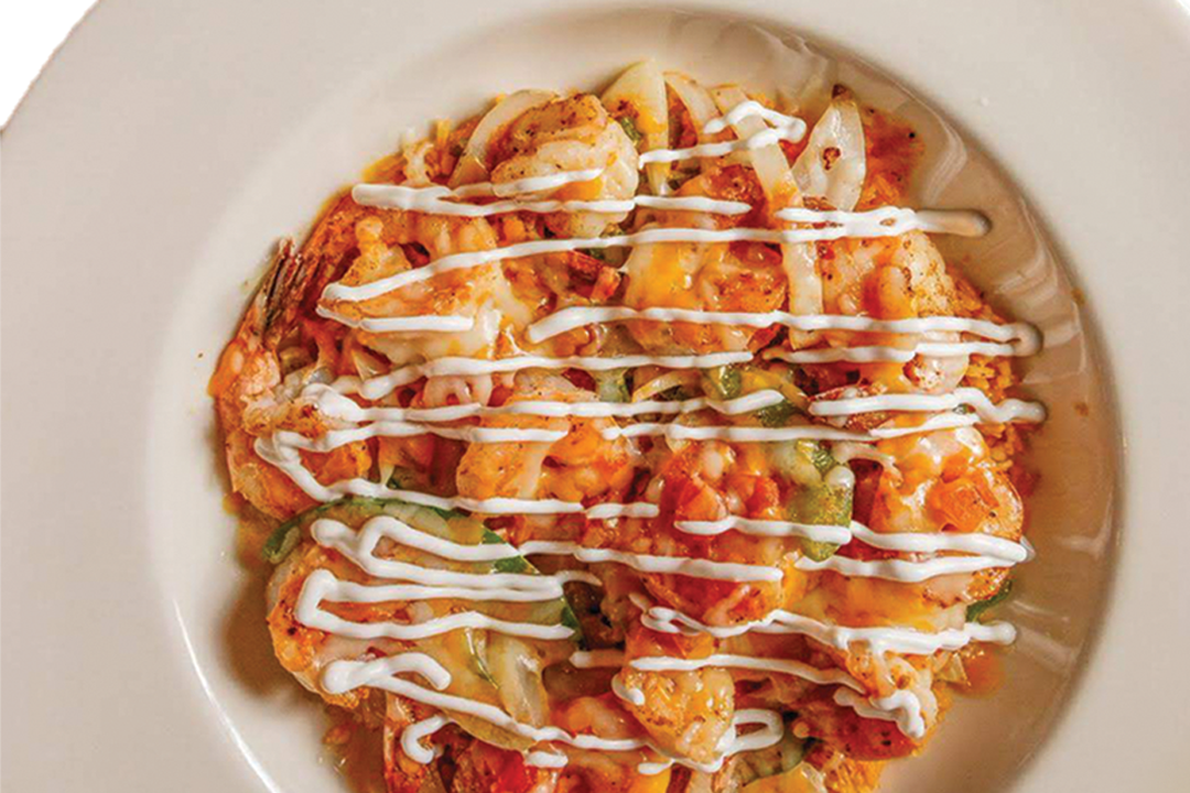 #15 Shrimp a La Mexicana.