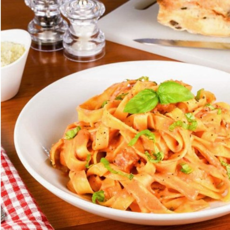 Fettuccine Alla Vodka.