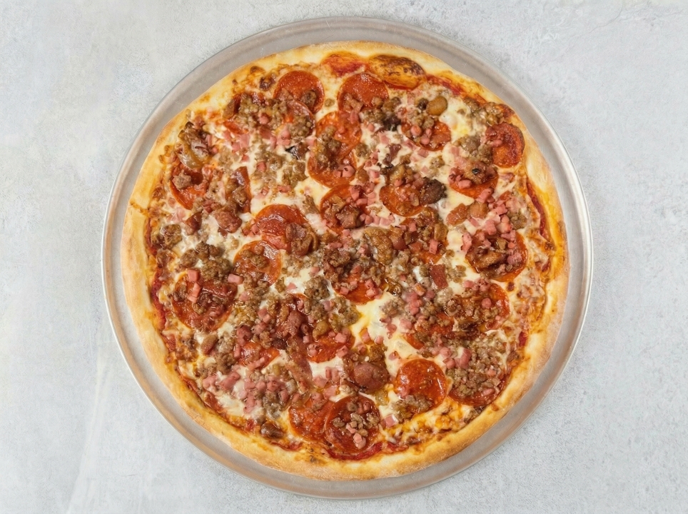 14" Meat Lovers.