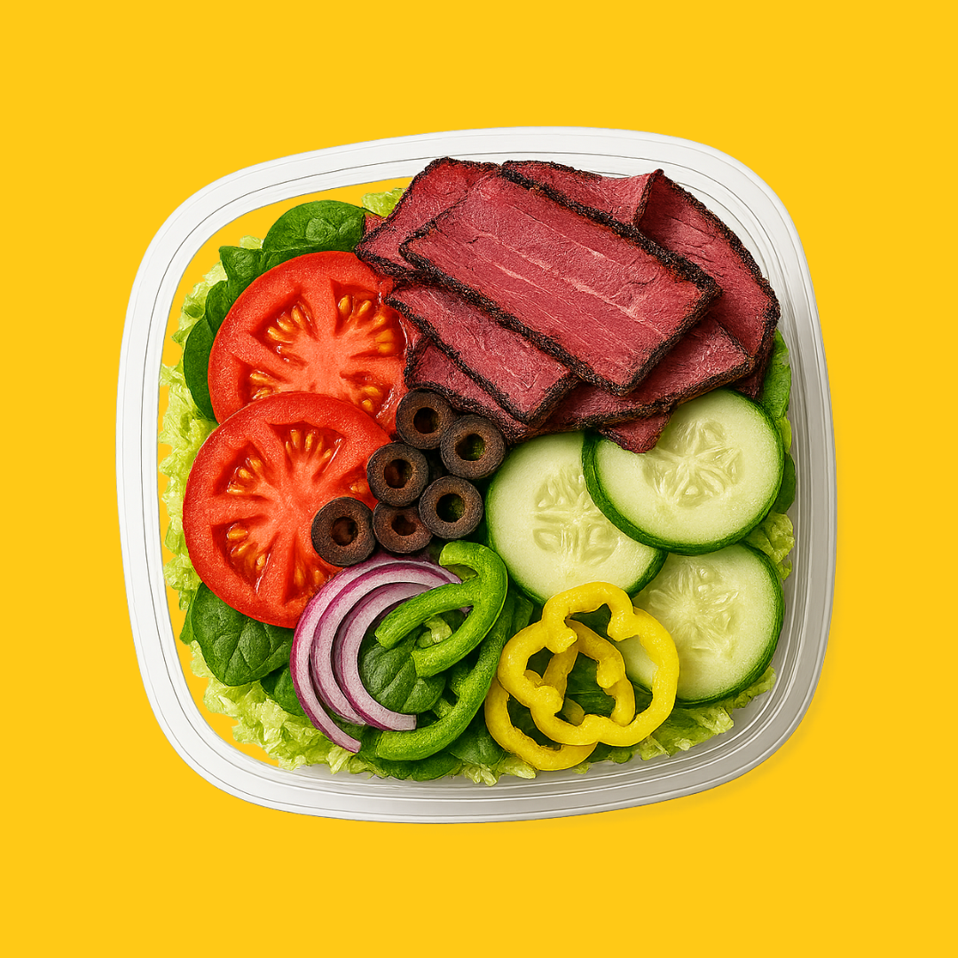 Pastrami Salad.