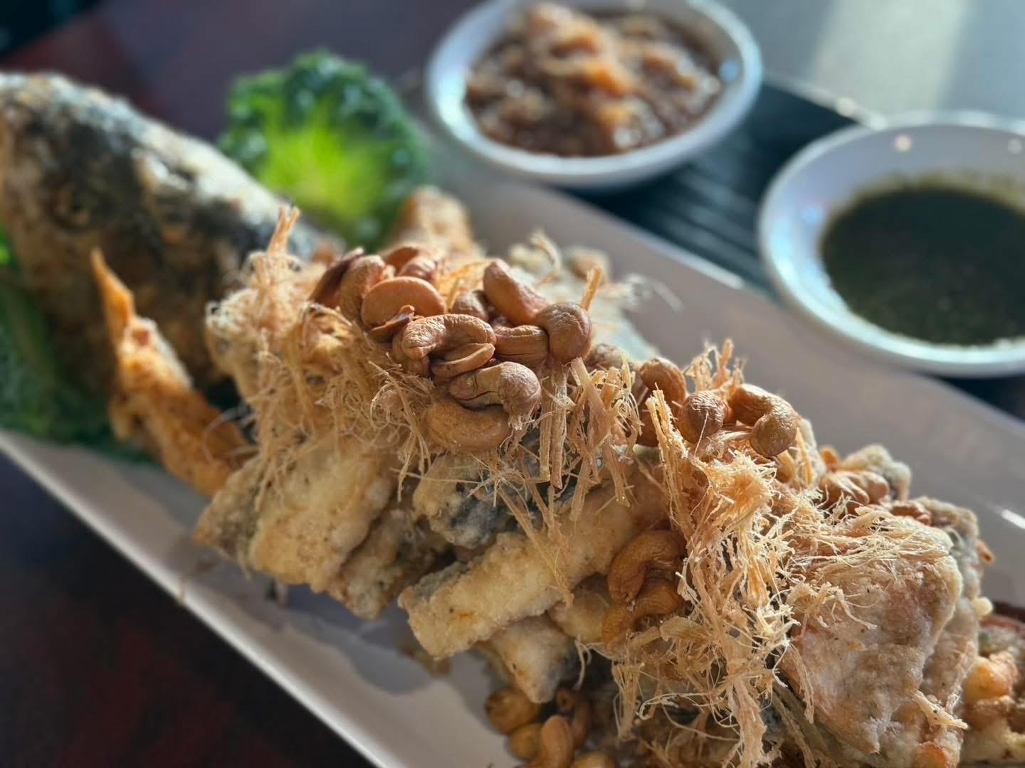 Grilled Sea Bass.