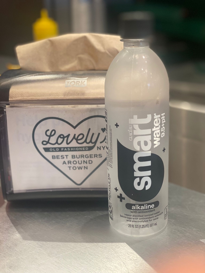 Smartwater Alkaline, 20oz Bottle.