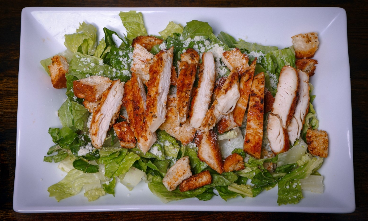 Homemade Ceaser Salad.