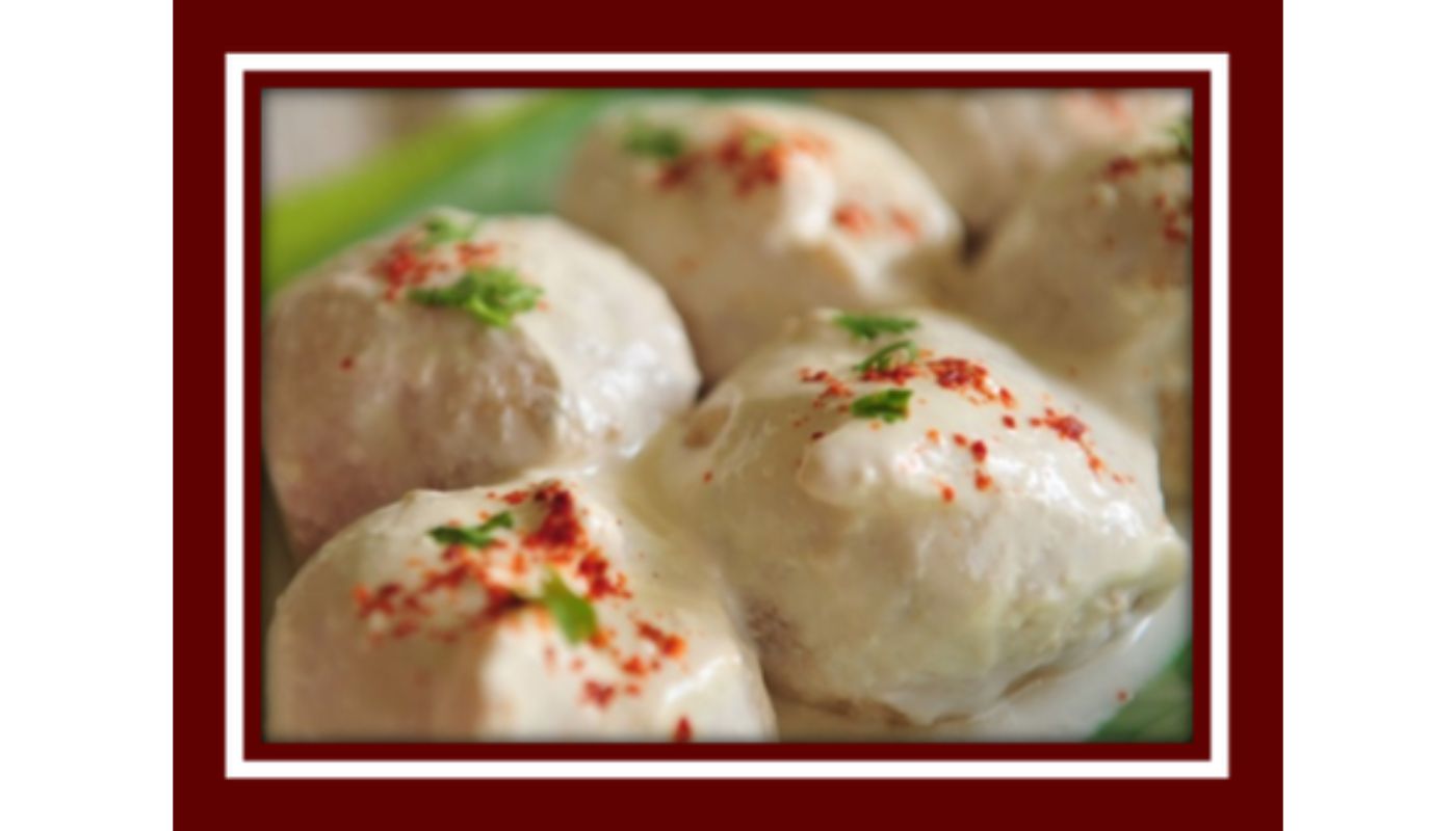 Dahi Vada(2) - Non Vegan.