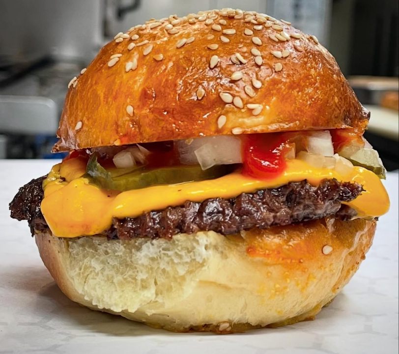 Quarter Pound Cheeseburger.