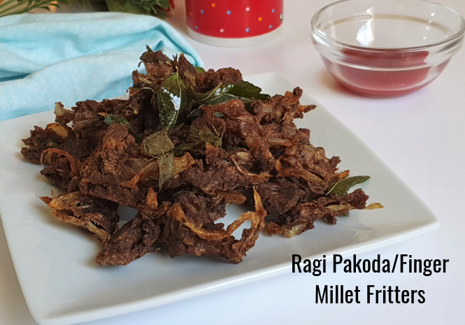 Ragi Pakora.