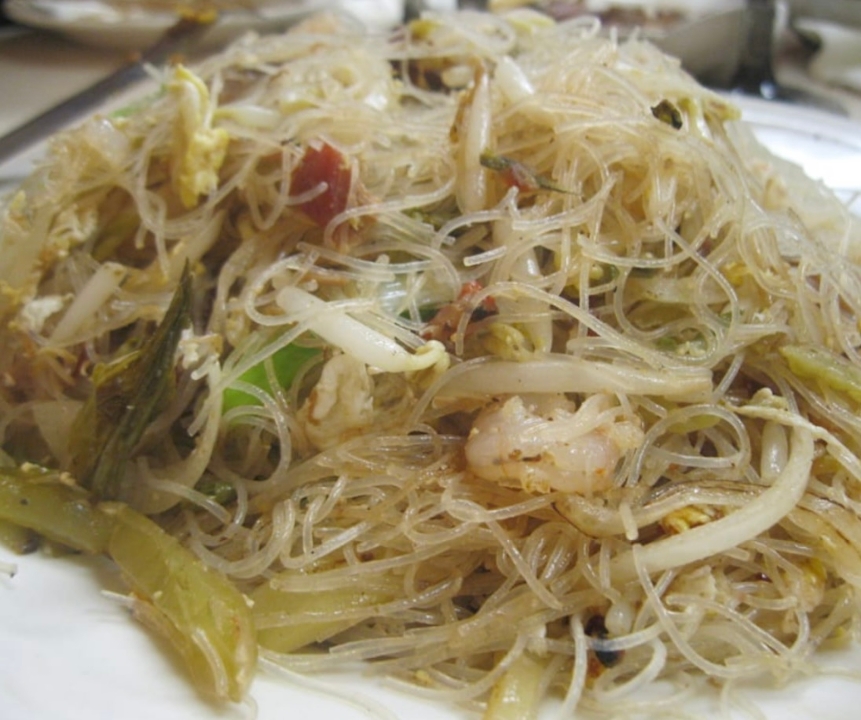 家乡炒米 164.Country Style Rice Noodle.