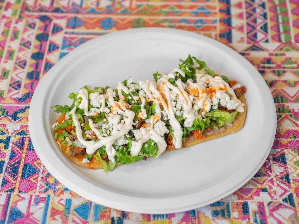 Huarache de Campechano.