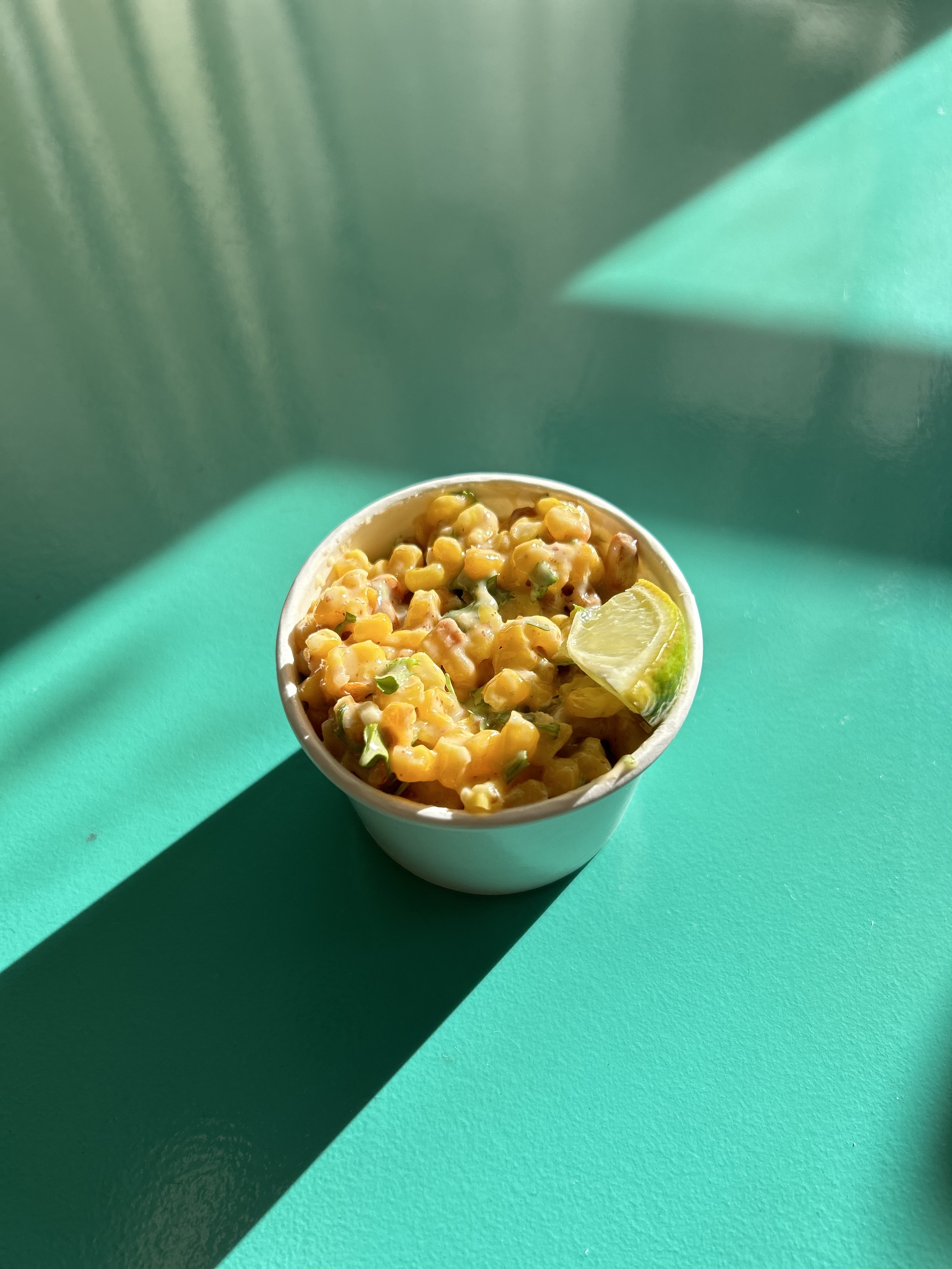 Elote en el Vaso.