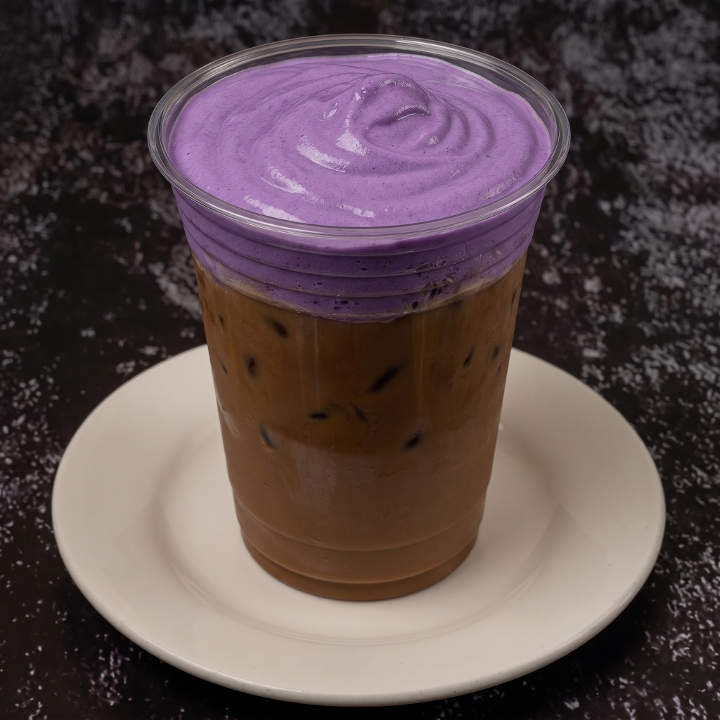 *NEW* Ube Sea Salt Cheese Foam Vietnamese Coffee.