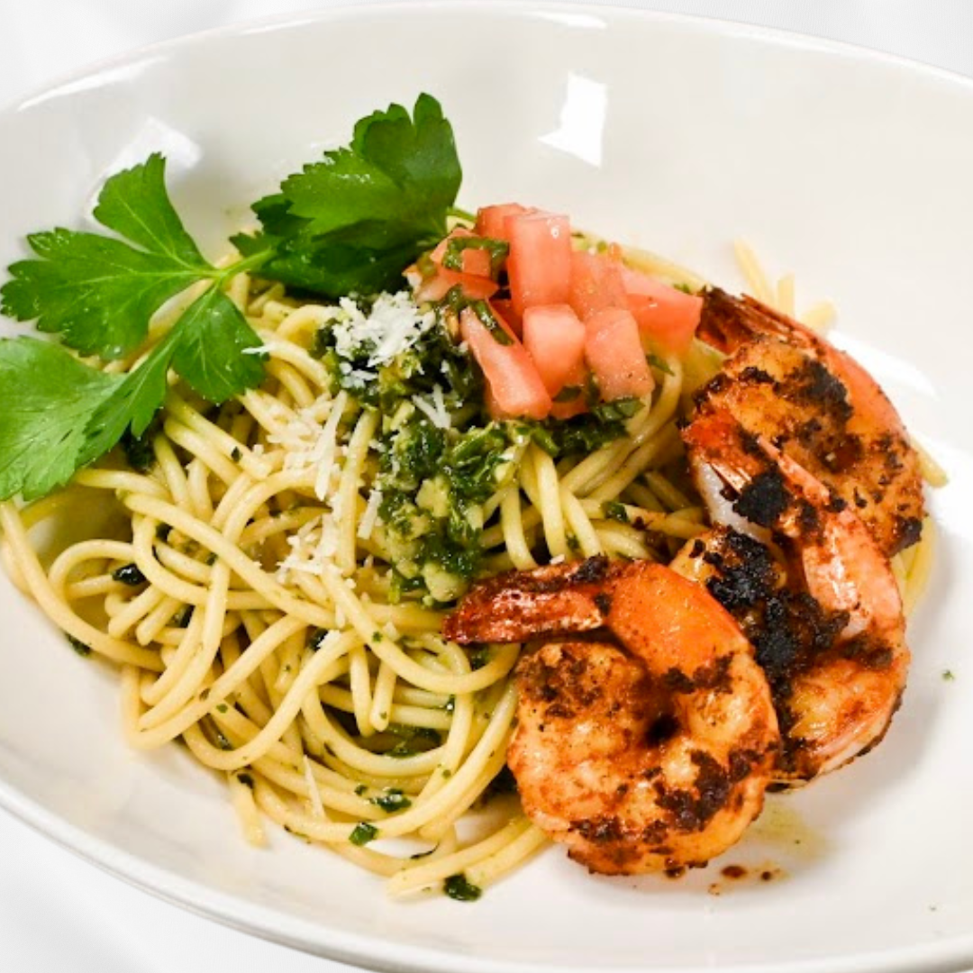 Spaghetti Con Gamberi.