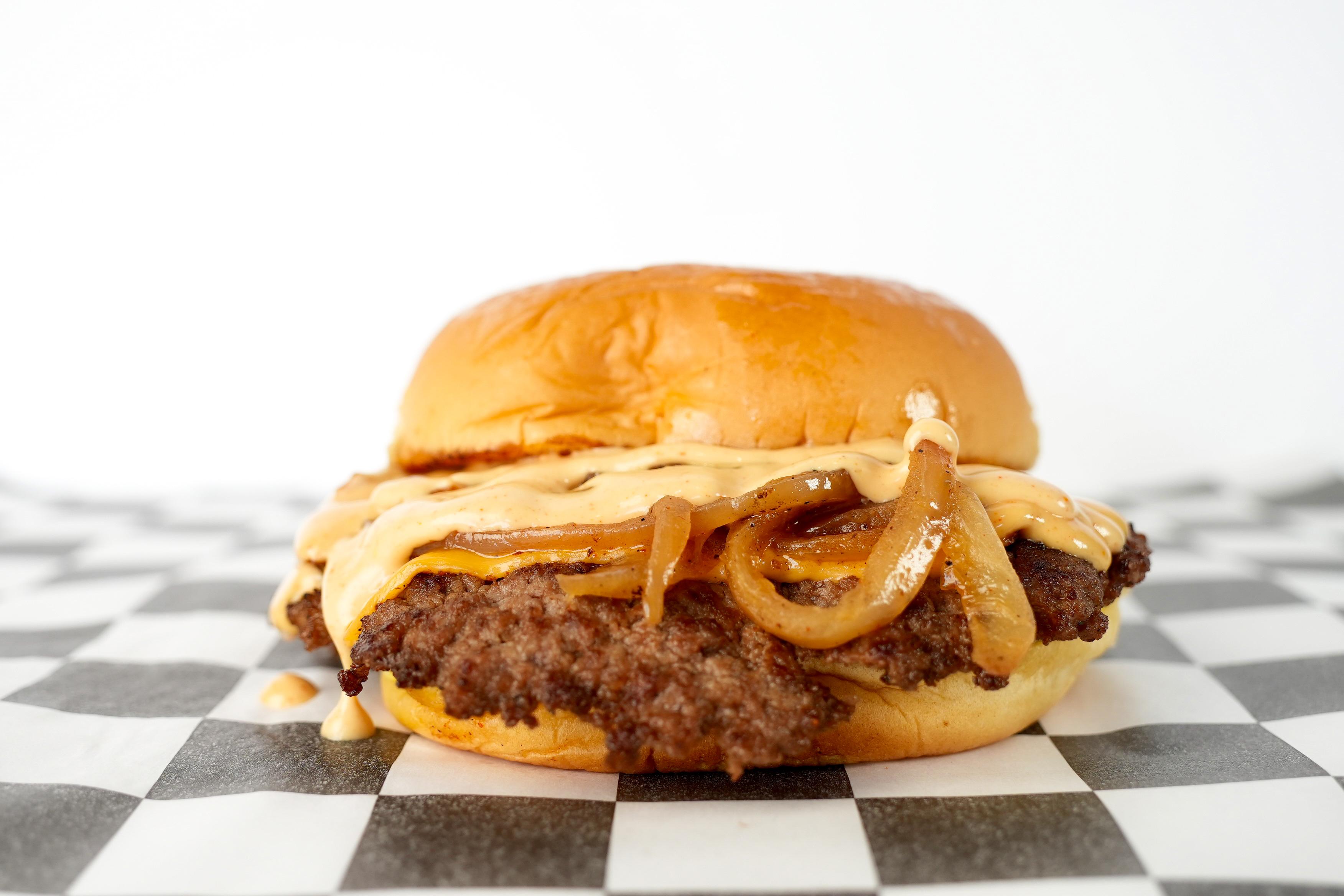 Slaw Classic Burger.