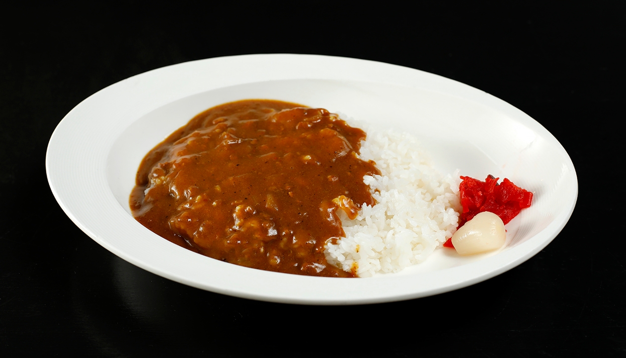 Plain Curry Rice.