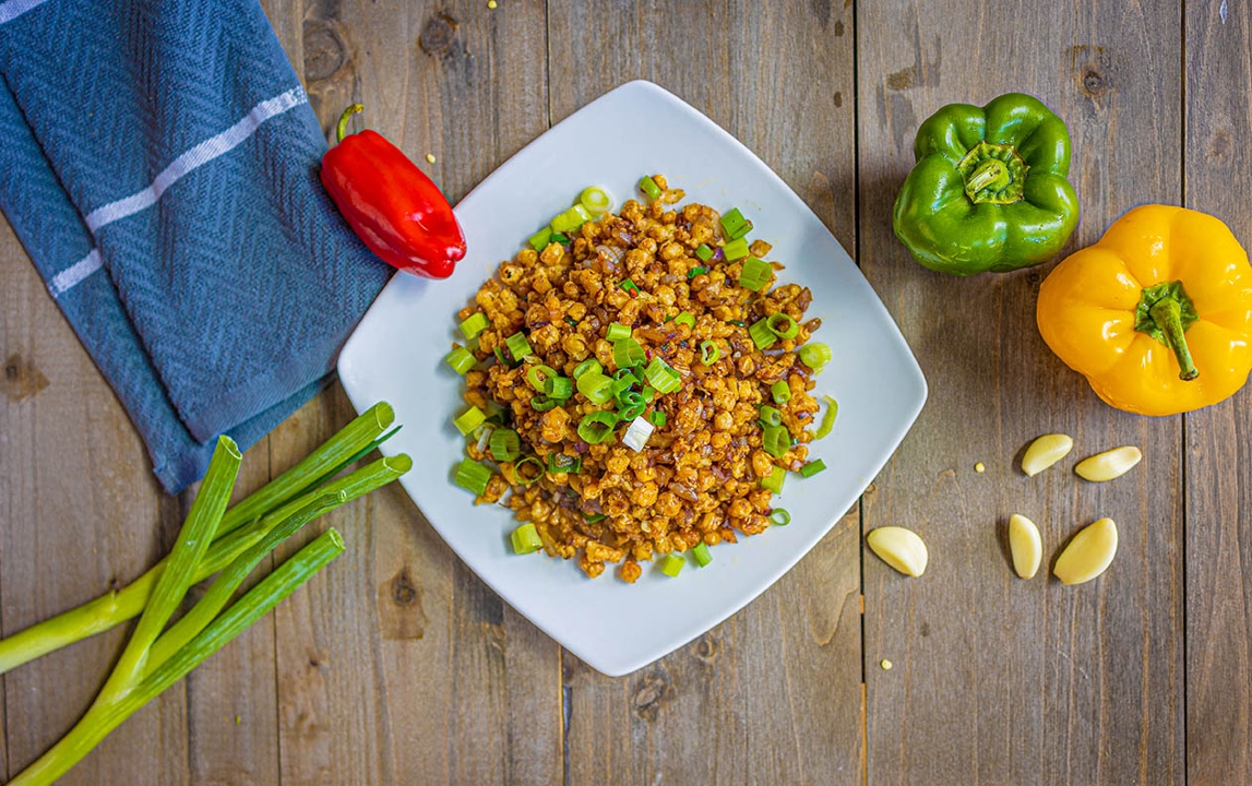 CRISPY CHILI CORN KERNELS.