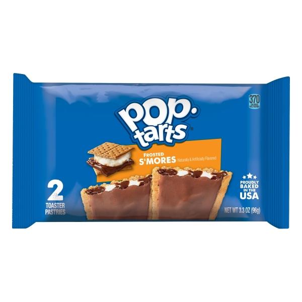 Pop-Tarts Frosted S'mores Toaster Pastries 3.67 Oz Pouch.
