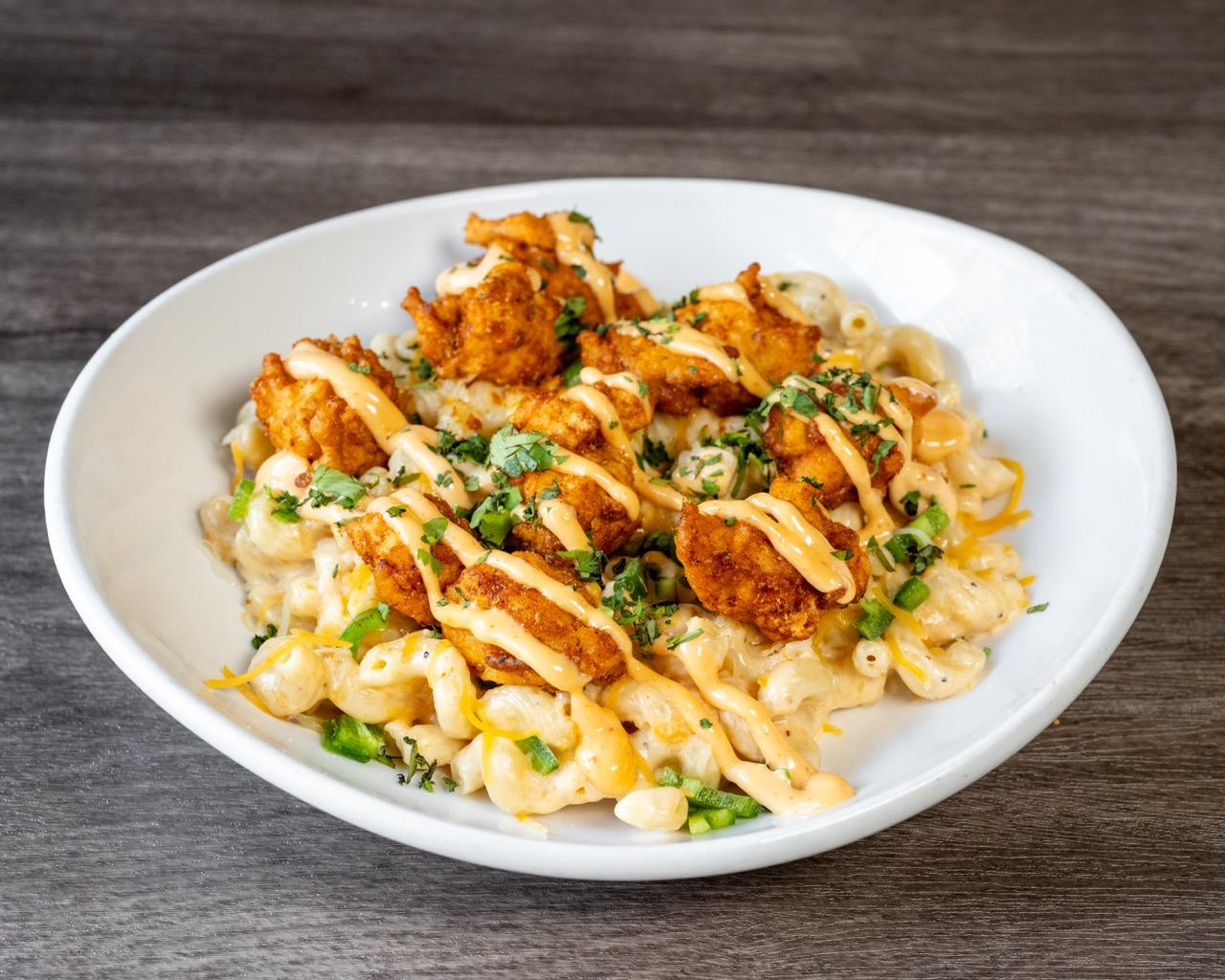 Dynamite Mac N Cheese.