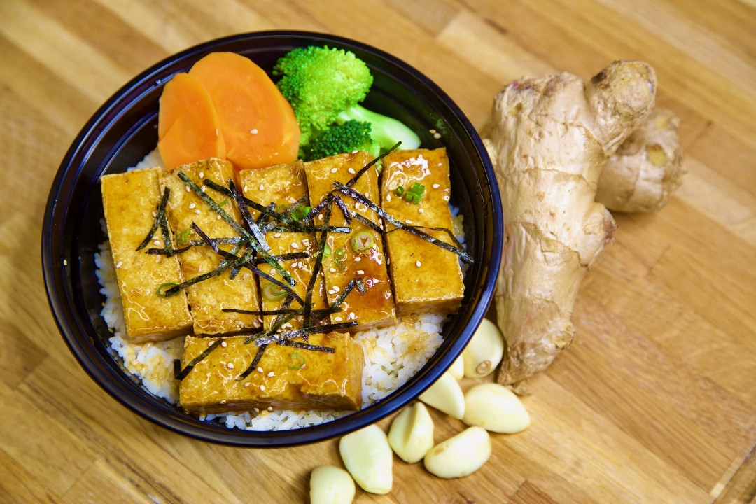 Tofu Teriyaki Bowl.