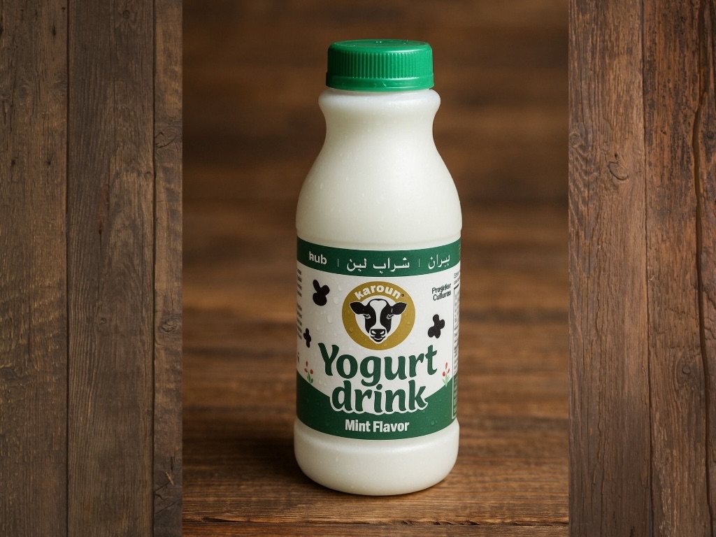 Karoun Mint Yogurt Drink.