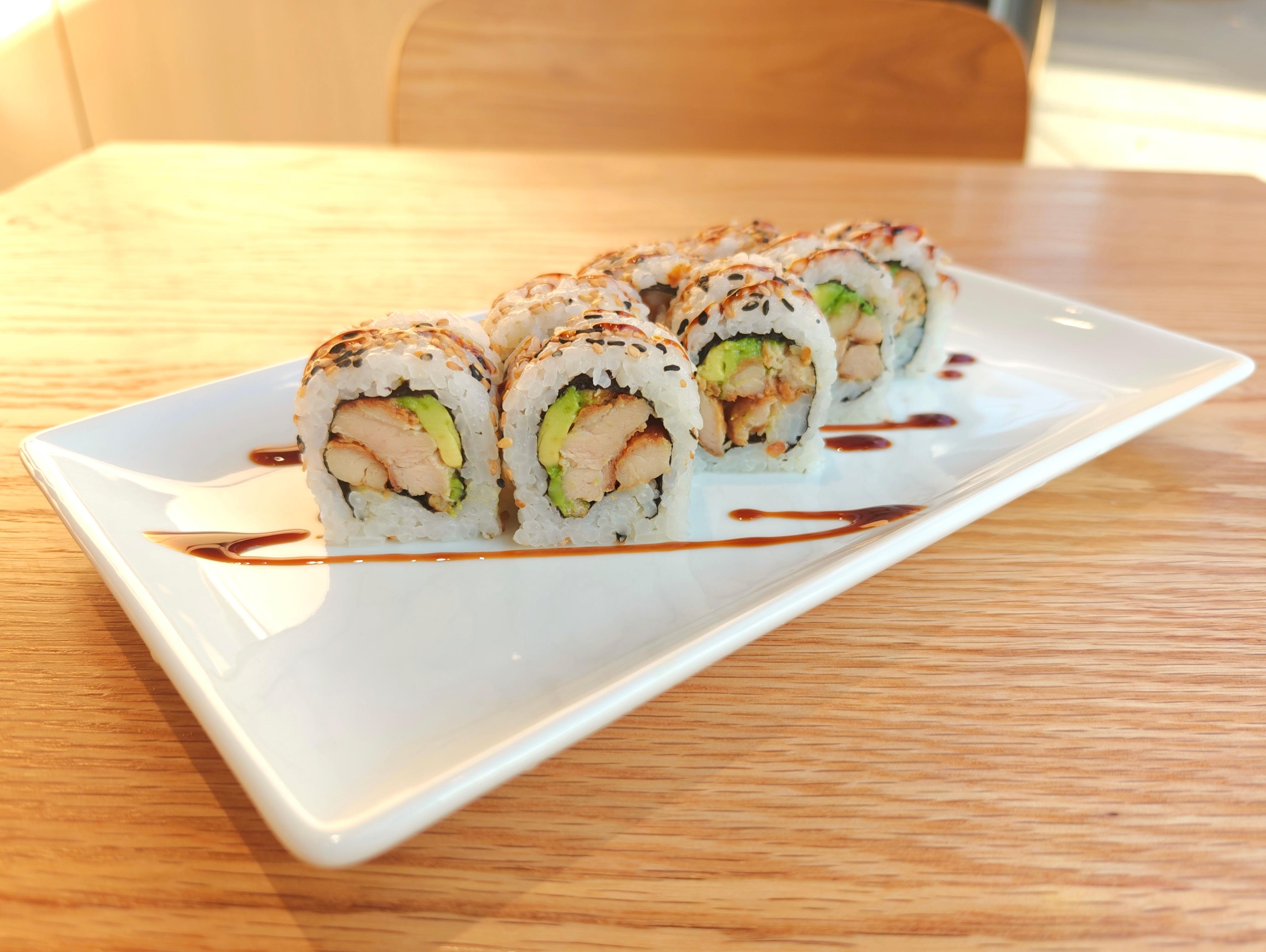 Chicken Teriyaki Roll.