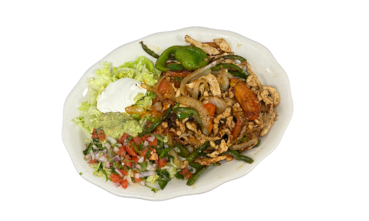 Lunch fajitas.