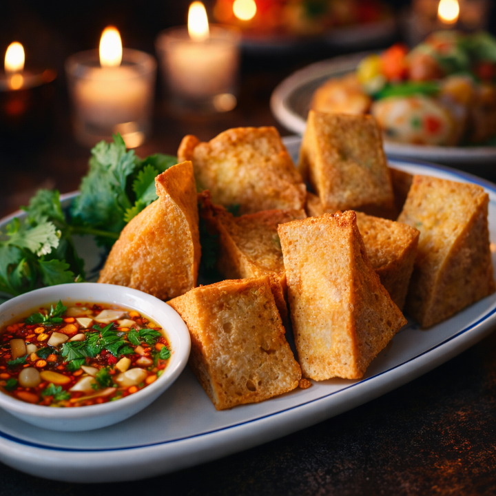 Golden Triangle Tofu.