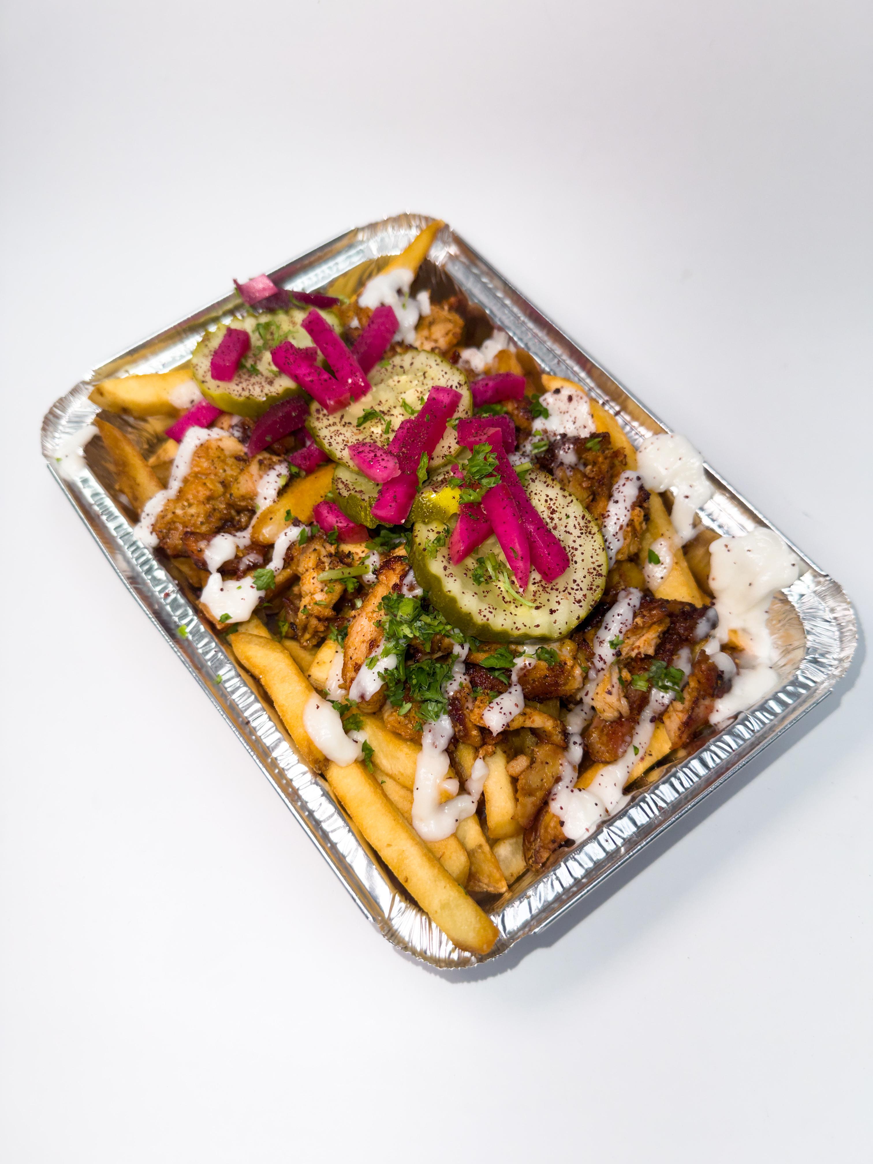 Chicken Shawarma Fries.