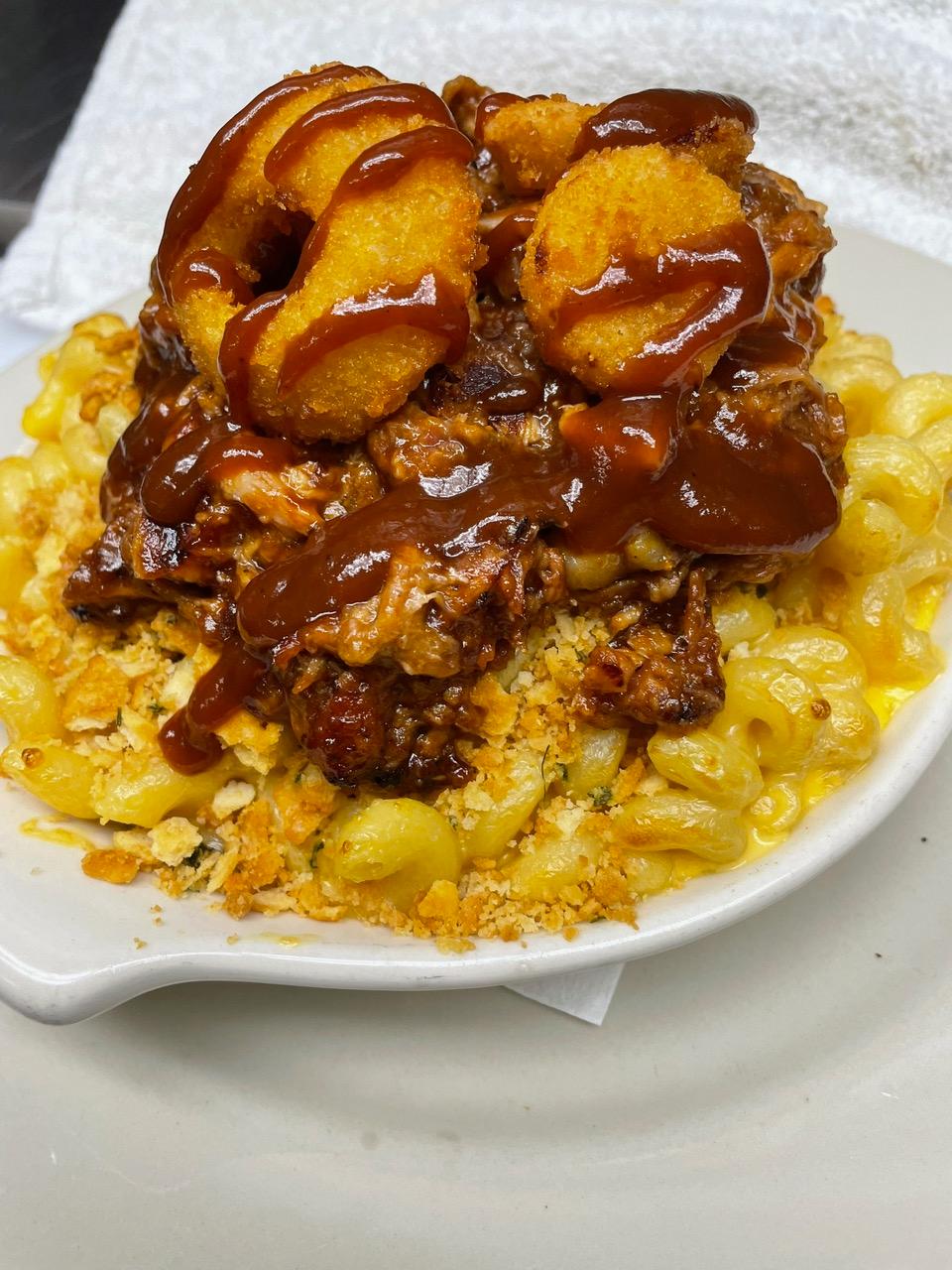 Pulled Pork Mac.