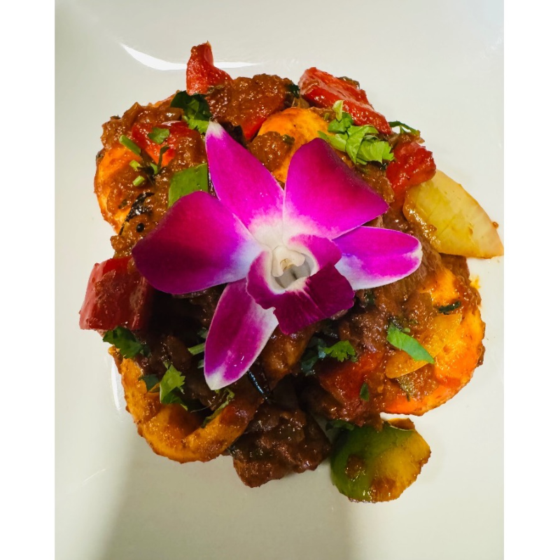 Vegan Prawn Balchao.