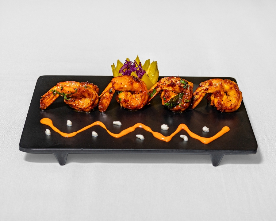 TANDOORI SHRIMP*.