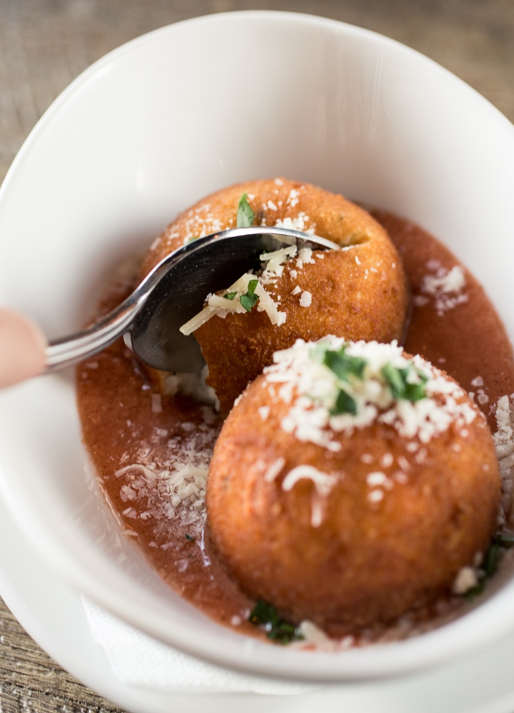 Arancini Risotto Balls.