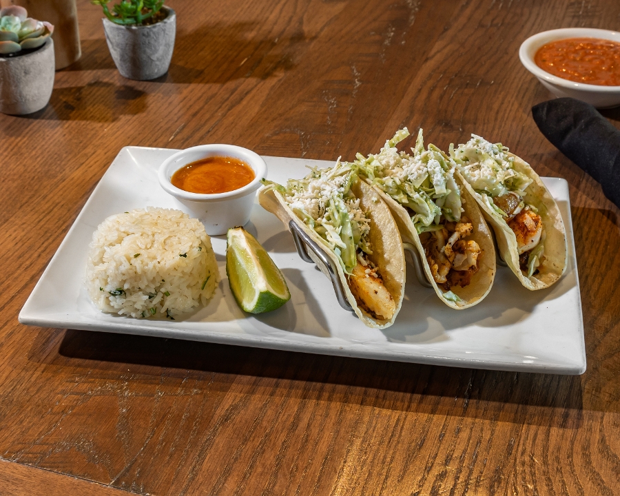 Fish Tacos.