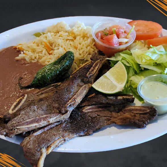 Grilled Beef Ribs -Costilla Ala Parrilla.