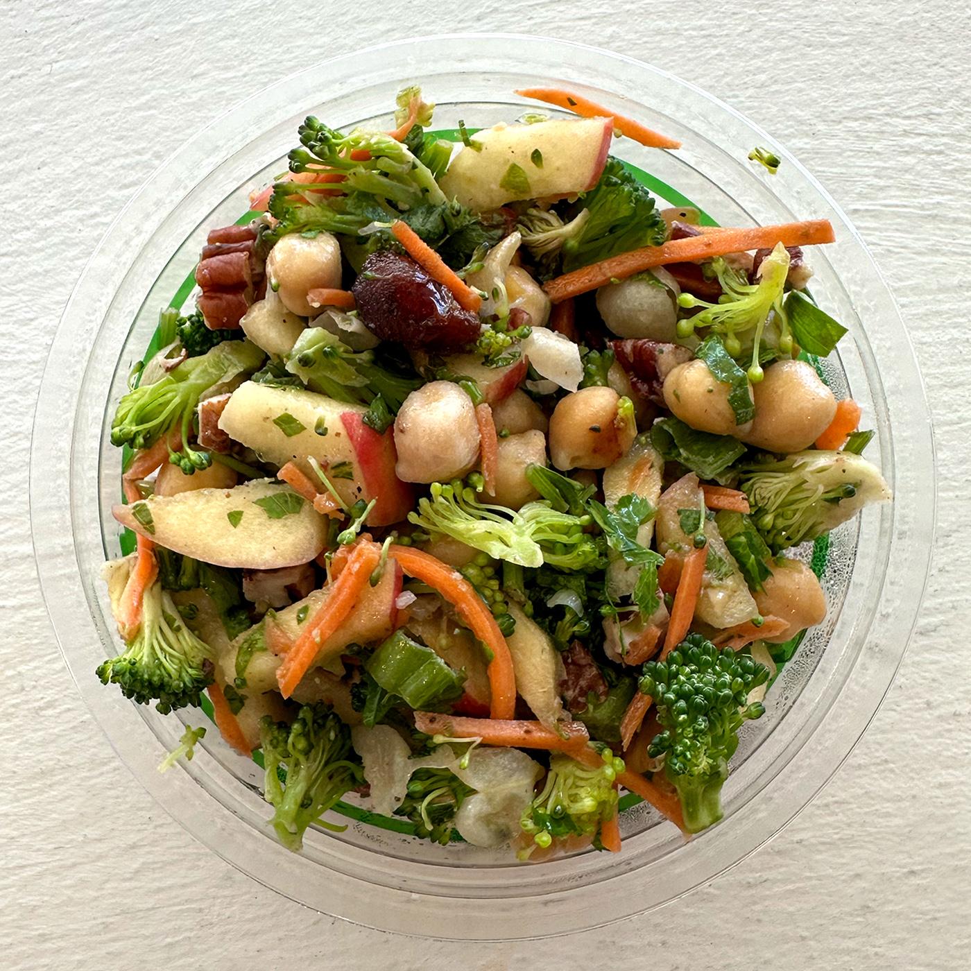 Chickpea Apple Broccoli Salad.