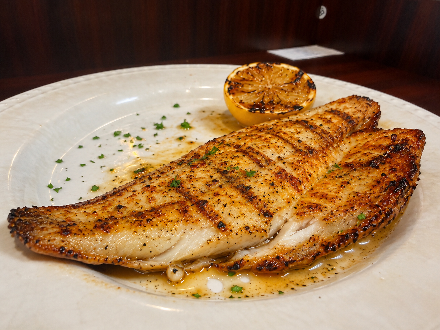 Branzino (Grilled).