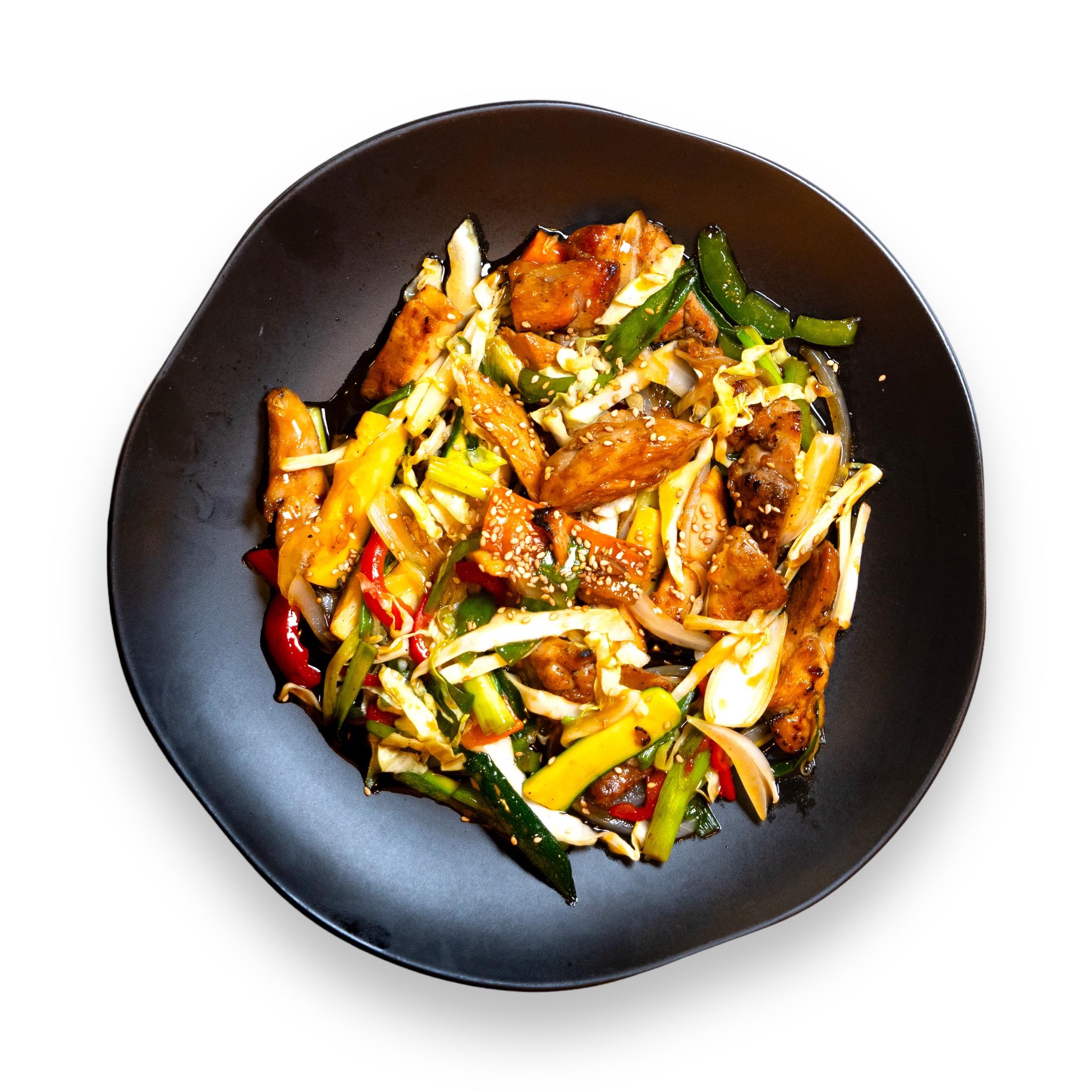 Teriyaki (Chicken, Shrimp, or Beef).
