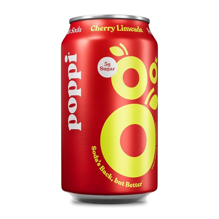 Poppi Probiotic Soda.