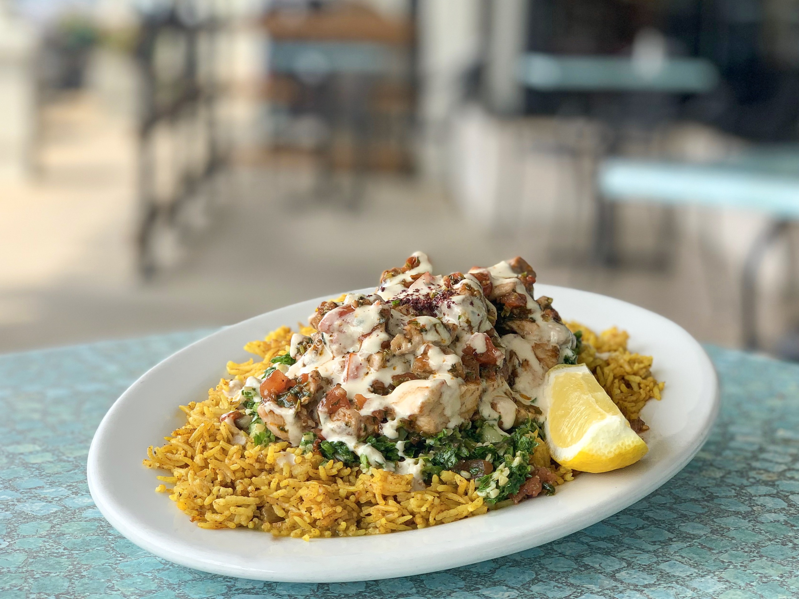 Lunch - Spicy Seafood Platter.